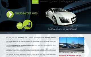 thierimport-auto.com website preview