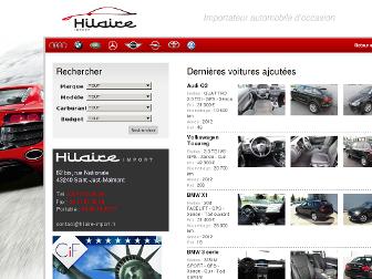 occasions.hilaire-import.fr website preview