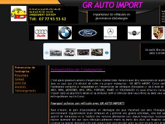gr-auto-import.fr website preview