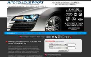 auto-toulouse-import.com website preview