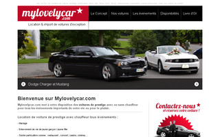 mylovelycar.com website preview