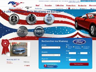 mustangs.fr website preview