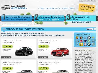 audi.mandataire-auto-neuve.fr website preview