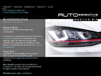 autoselective.com website preview