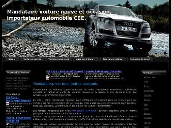 mandataires-voitures.fr website preview