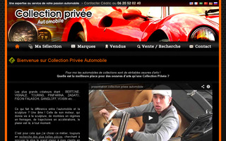 collection-privee-automobile.com website preview