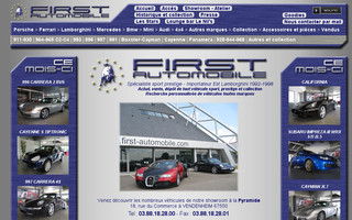 first-automobile.com website preview