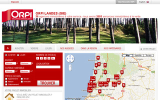 orpi-landes.com website preview