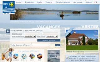 immo-landes.com website preview
