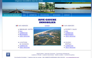 rivegaucheimmo.com website preview