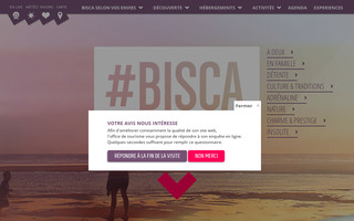 biscarrosse.com website preview