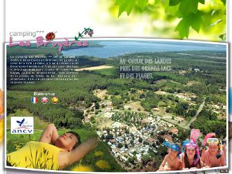 camping-les-bruyeres.com website preview