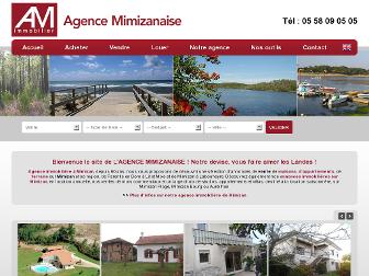 agence-mimizan.com website preview