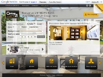 century21-gi-mimizan.com website preview