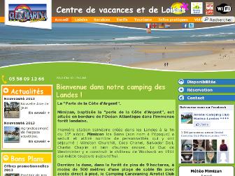 camping-club-marina.com website preview