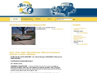 lerelaisdelautoancienne.com website preview