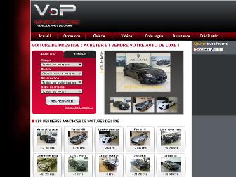 voiture-de-prestige.com website preview