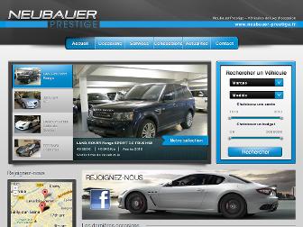 neubauer-prestige.fr website preview