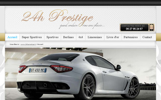 24hprestige.fr website preview