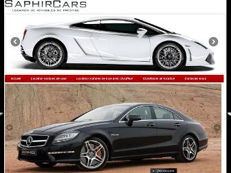 saphircars.com website preview