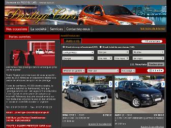 prestigecars34.com website preview