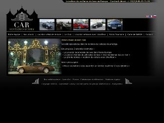 gentlemanluxurycar.com website preview