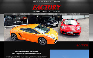 factory-automobiles.com website preview