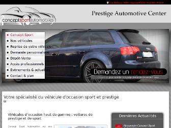 conceptsportautomobiles.fr website preview