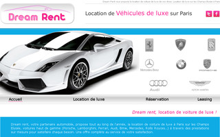 dreamrent.fr website preview