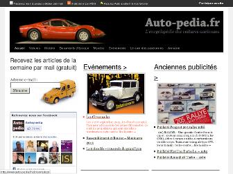 auto-pedia.fr website preview