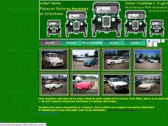 auto-retro-du-berry.com website preview