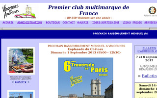 vincennesenanciennes.com website preview