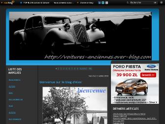 voitures-anciennes.over-blog.com website preview