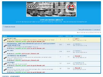 anciennes-autos.fr website preview