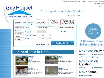 guyhoquet-immobilier-soustons.com website preview