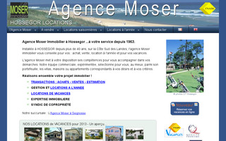moserimmo.com website preview
