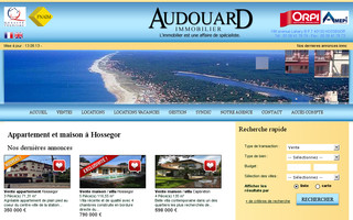 audouardimmobilier.com website preview