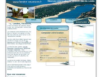 landes-vacances.fr website preview