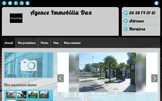 agence-immobiliere-dax.fr website preview