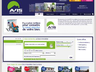 avis-immobilier-sudlandes.fr website preview