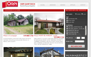 immobilier-montdemarsan.com website preview