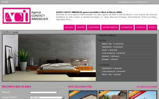 agence-contact-immobilier.com website preview