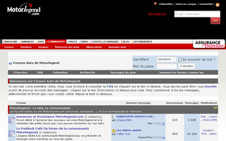 forums.motorlegend.com website preview