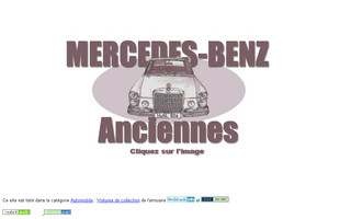 mercedes-anciennes.fr website preview