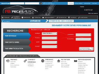 fb-pieces-auto.com website preview