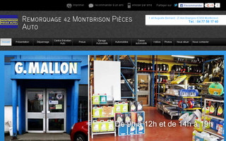 montbrison-pieces-auto.com website preview