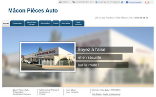 macon-pieces-auto.com website preview