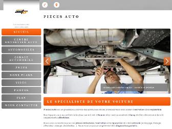 pieces-auto56.fr website preview