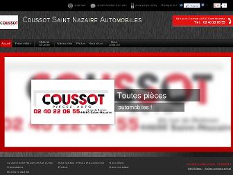 coussot-piecesauto.fr website preview