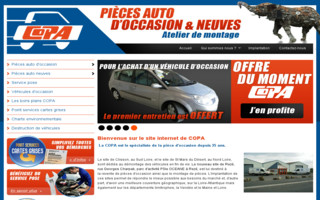 copa-pieces-auto.fr website preview
